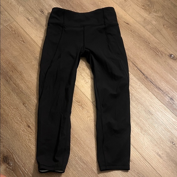 Lululemon Athletica Black Workout Leggings - Picture 1 of 2